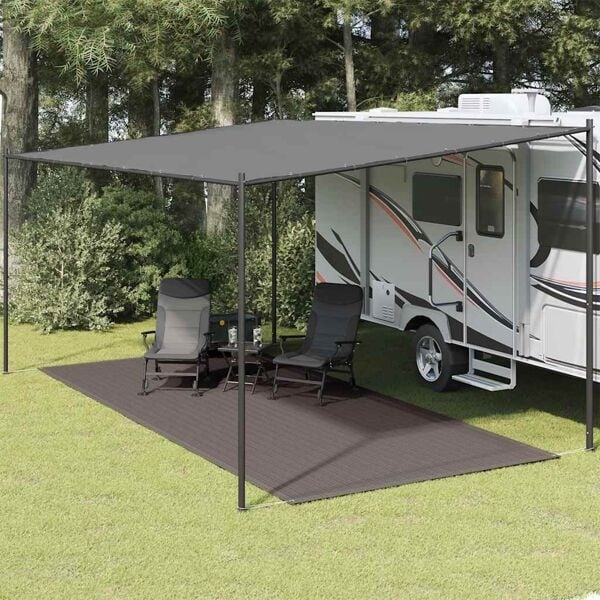 vidaXL Campingmatta 250x600 cm antracit Antracit