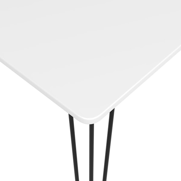 vidaXL Bargrupp 3 delar vit Vit