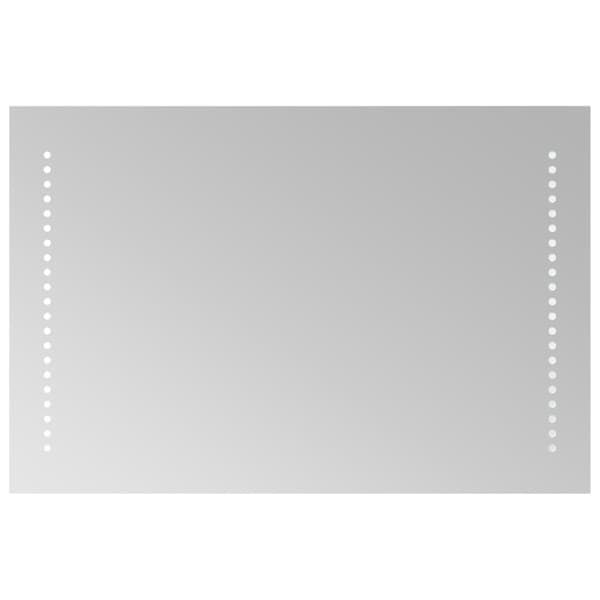 vidaXL Badrumsspegel LED 40x60 cm Transparent