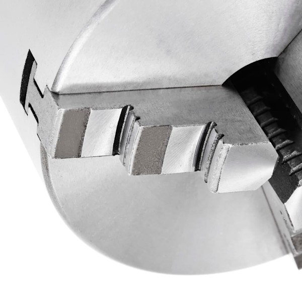 vidaXL 3-backs självjusterande svarvchuck 125 mm stål