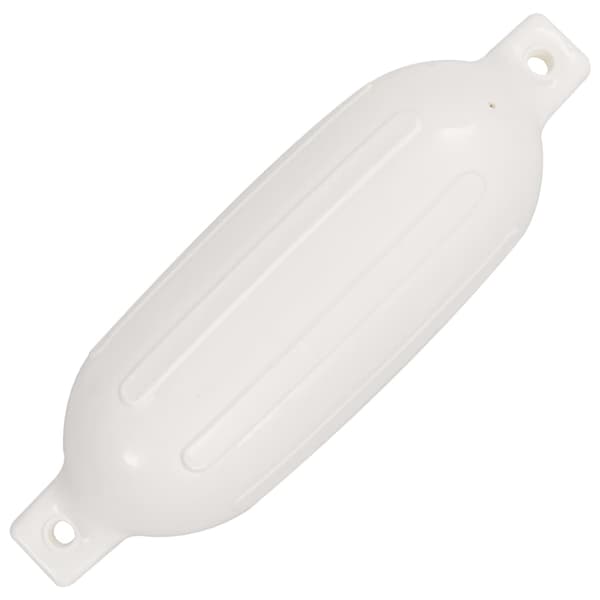 vidaXL Båtfender 4 st vit 58,5x16,5 cm PVC Vit