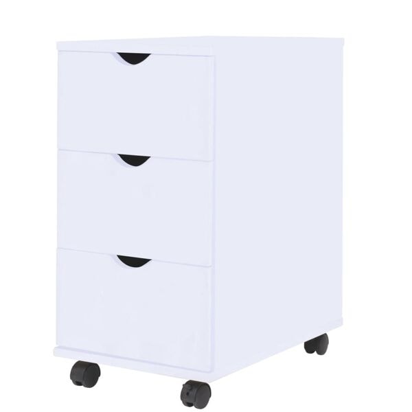 vidaXL Hurts 33x45x60 cm vit Vit