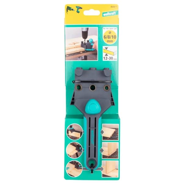 wolfcraft Wolfcraft Pluggborrjigg 6, 8, 10 mm 4640000