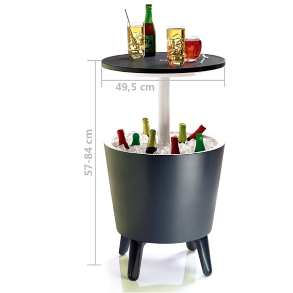 Keter Kylbar Cool Bar antracit 192710 grå