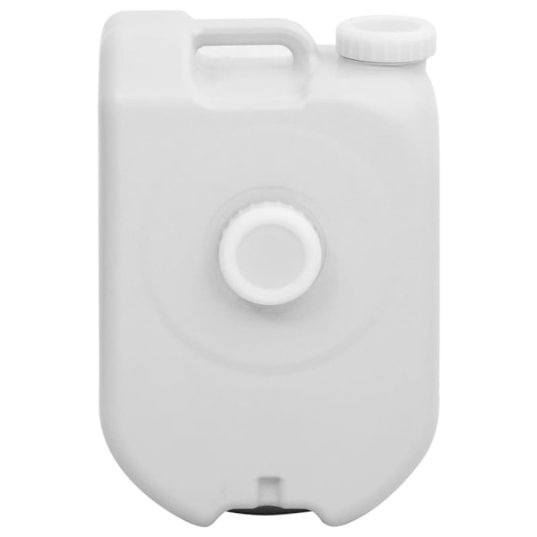 vidaXL Vattendunk med adapter 24 L grå