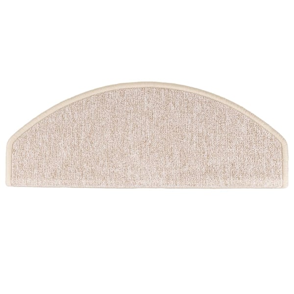 vidaXL 15 st Trappstegsmattor taupe 65x24x4 cm Taupe