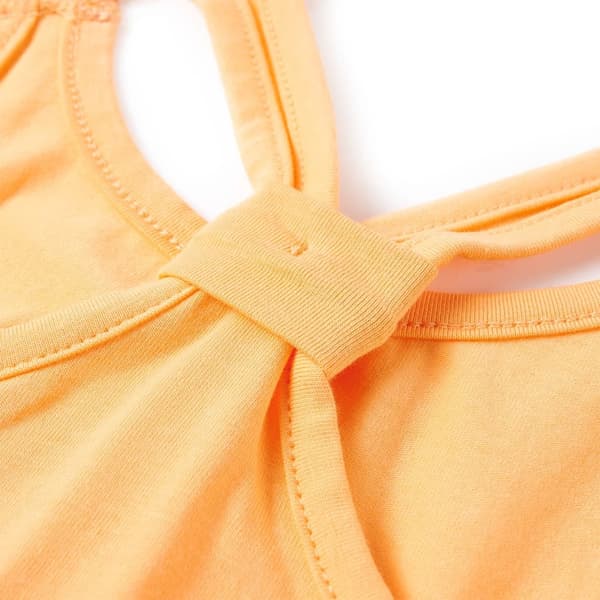vidaXL Barnlinne ljusorange 128 Orange