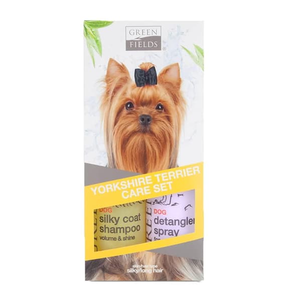 Greenfields Hundschampo och spray set Yorkshire 2x250 ml
