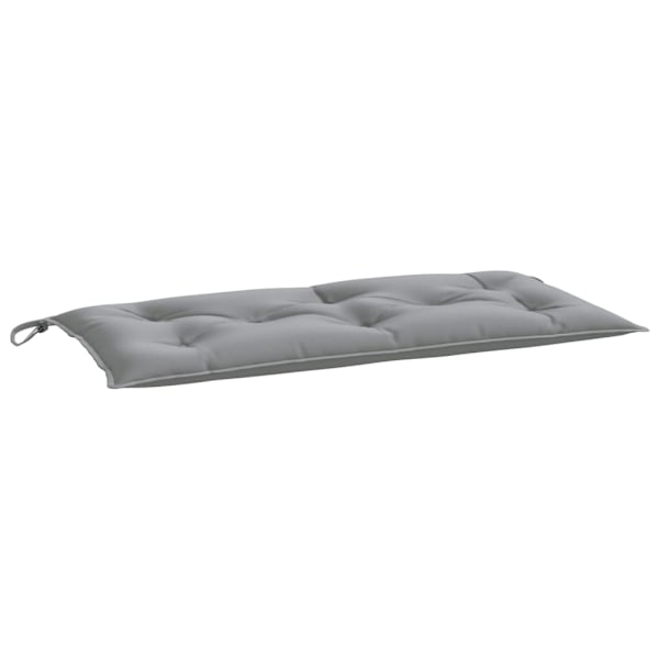 vidaXL Bänkdyna för trädgården grå 100x50x7 cm oxfordtyg grå