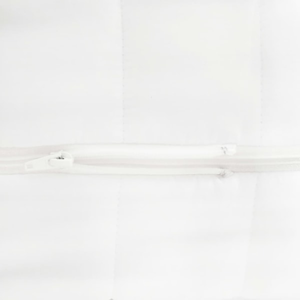 vidaXL Madrass 180x200 cm 7 zoner PU-skum 16 cm H2 H3 Vit