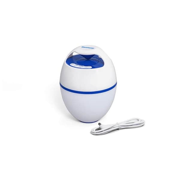 Bestway Flytande Bluetooth-högtalare med LED Vit