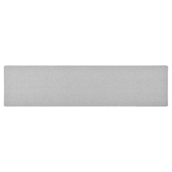 vidaXL Gångmatta ljusgrå 50x200 cm grå