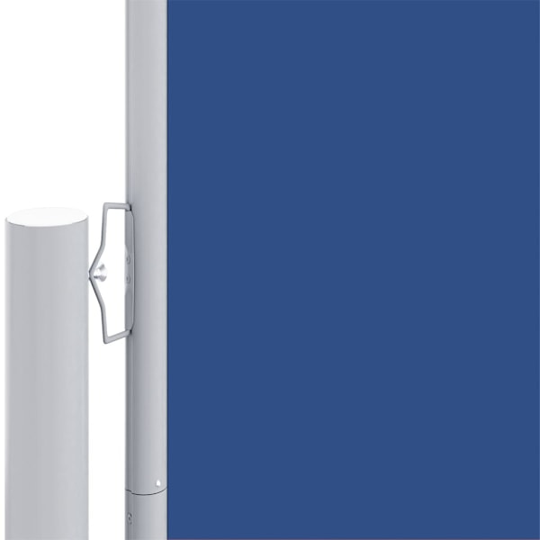vidaXL Infällbar sidomarkis 200x1200 cm blå Blå