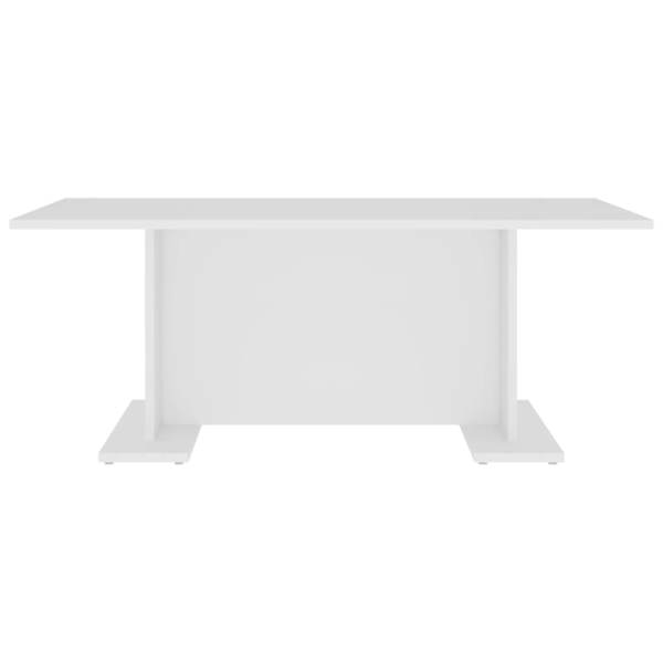 vidaXL Soffbord vit 103,5x60x40 cm konstruerat trä Vit