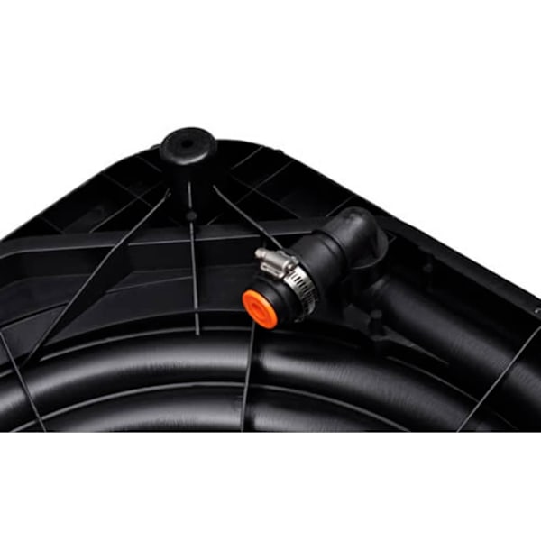 vidaXL Poolvärmare solfångare 735 W 2-pack multifärg