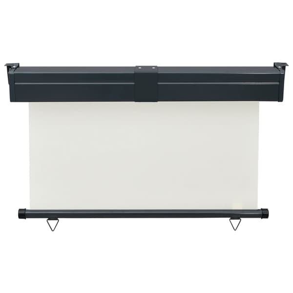 vidaXL Balkongmarkis 125x250 cm gräddvit Creme