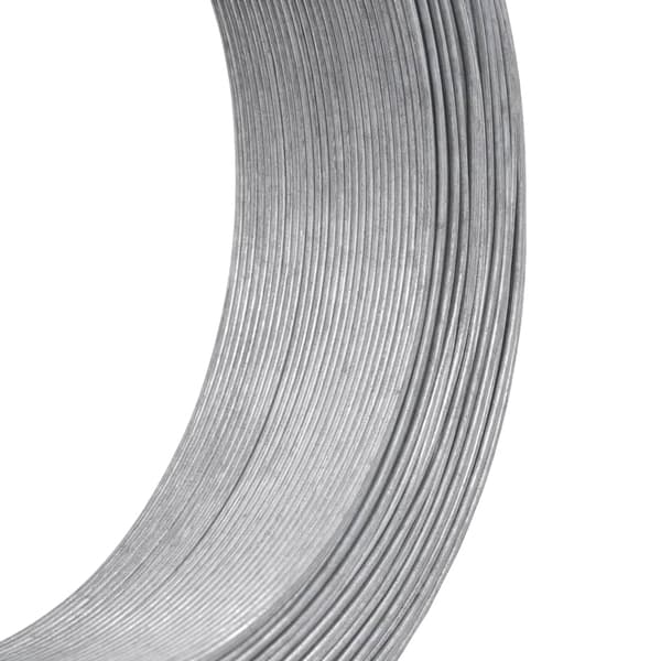 vidaXL Stagtråd 250 m 2 mm stål Silver