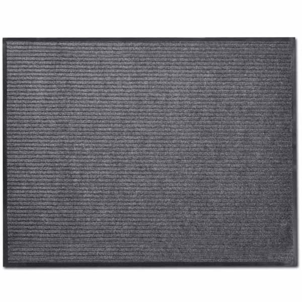 vidaXL Dörrmatta PVC Grå 120 x 180 cm grå