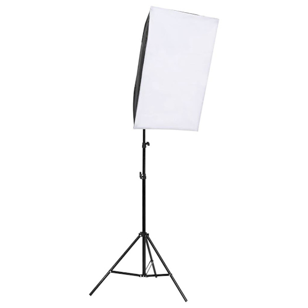 vidaXL Studiobelysning med softboxar