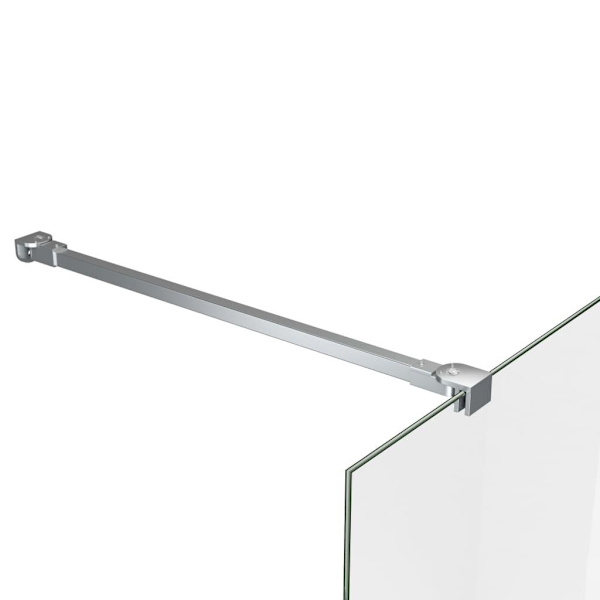 vidaXL Stödarm för duschvägg 57,5 cm