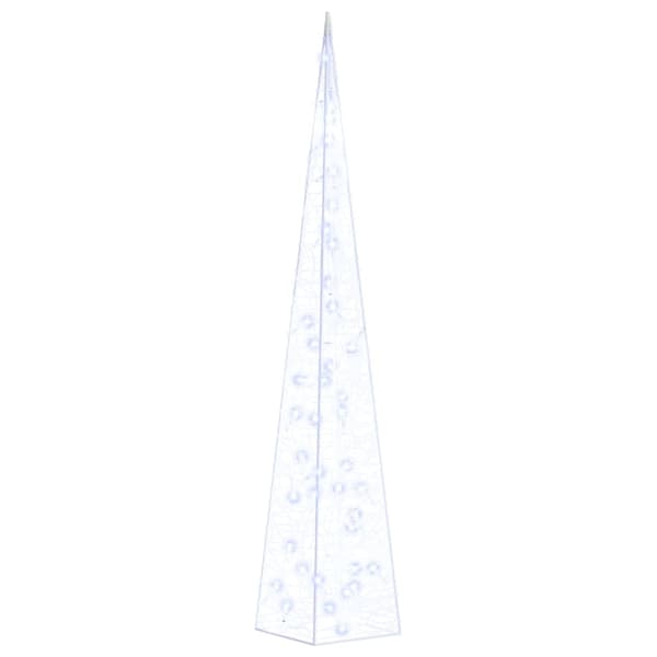 vidaXL Ljuskon LED akryl blå 90 cm Blå