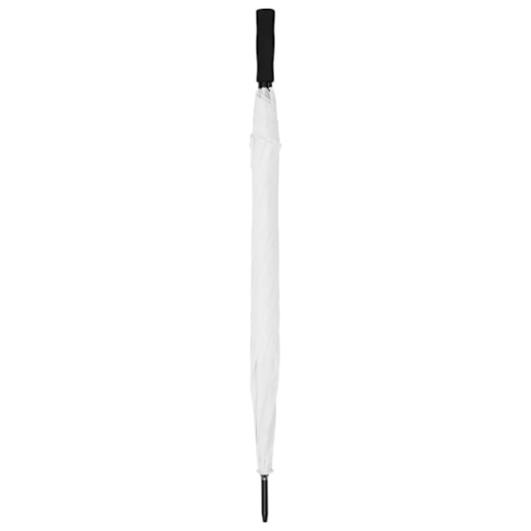 vidaXL Paraply vit 130cm Vit