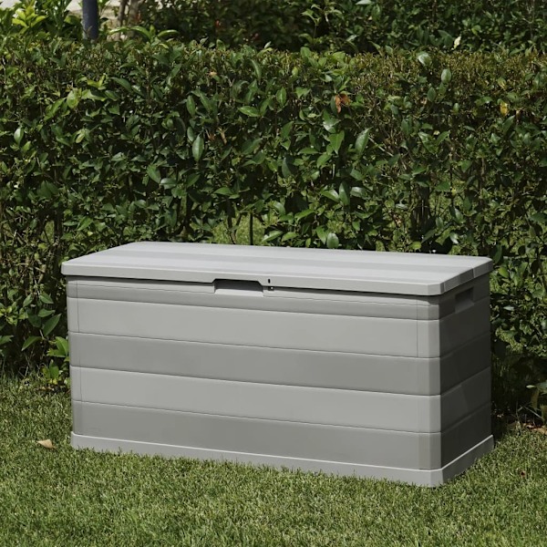 vidaXL Dynbox 117x45x56 cm grå grå