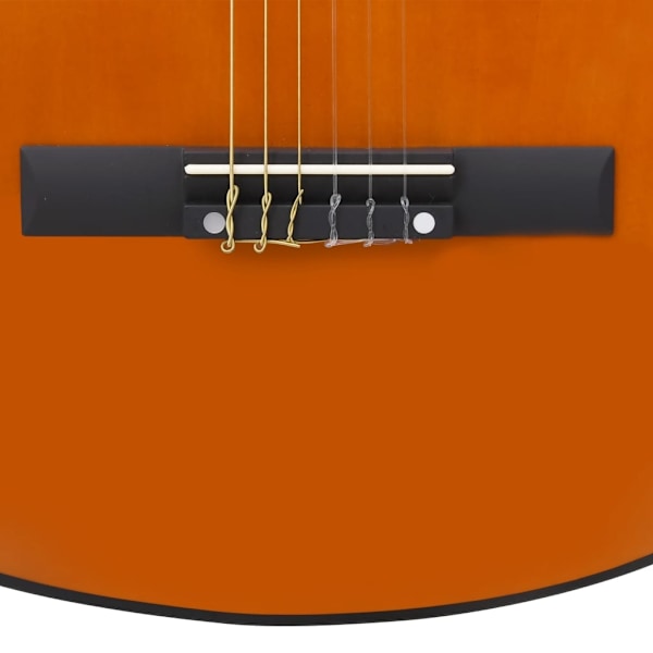 vidaXL Gitarr för nybörjare och barn klassisk 3/4 36" amerikansk lind Brun
