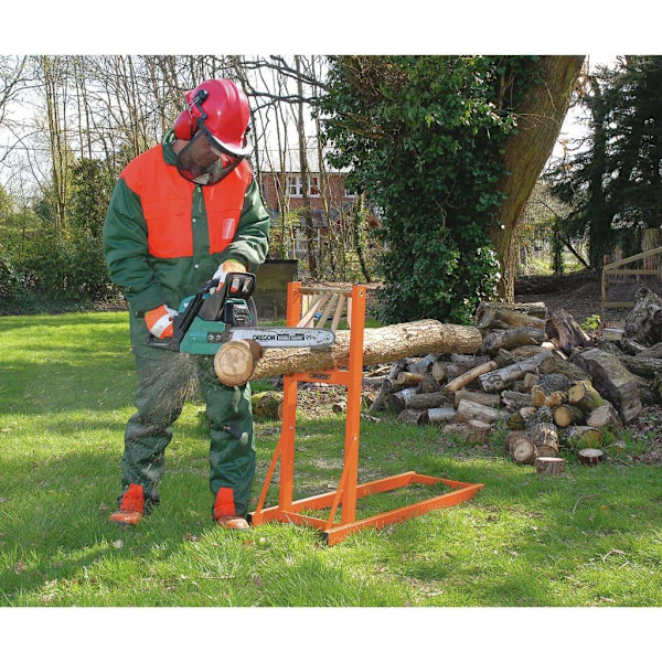 Draper Tools Sågbock för stockar 150 kg orange