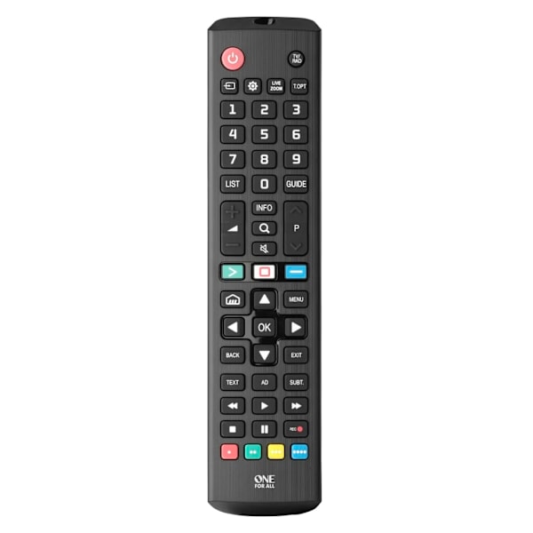 One For All TV-fjärrkontroll LG svart