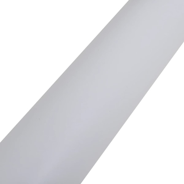 vidaXL Bilfoliering 2 st matt vit 100x150 cm+50x150 cm matt vit