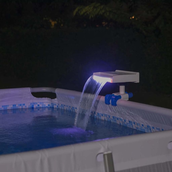 Bestway Vattenfall med LED till pool Flowclear Vit