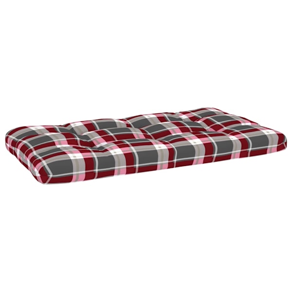 vidaXL Pallsoffa 2-sits med dynor svart impregnerad furu Svart