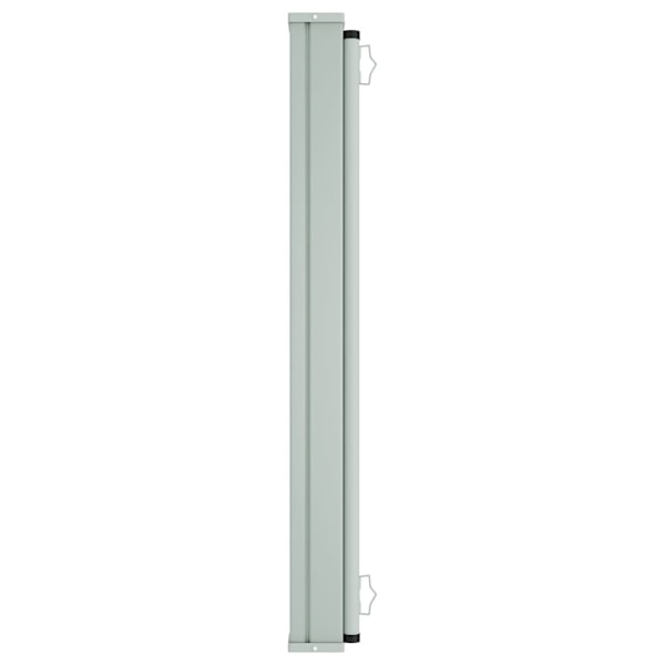 vidaXL Infällbar sidomarkis 140x600 cm gräddvit Creme