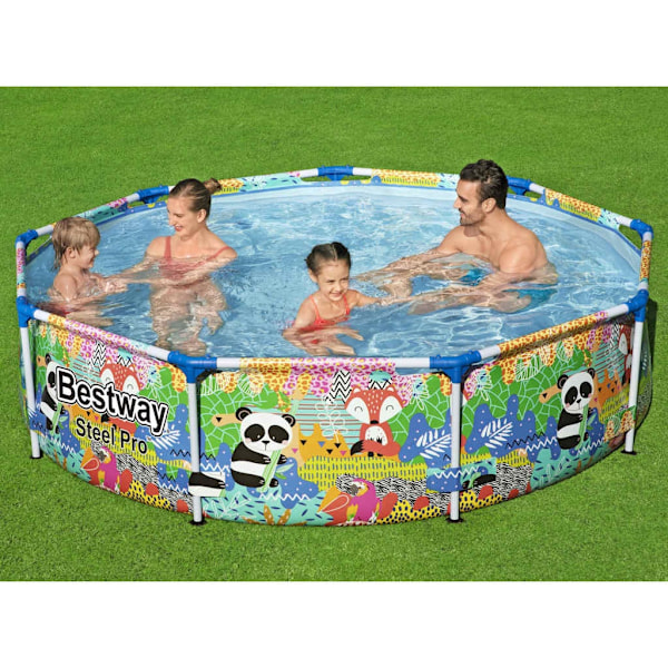Bestway Poolset Steel Pro MAX 274x66 cm Flerfärgsdesign