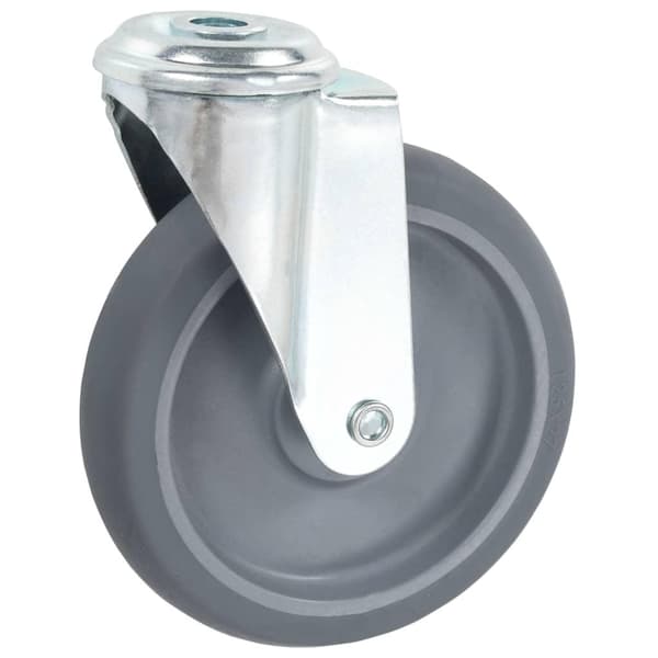vidaXL Länkhjul med bulthål 12 st 125 mm