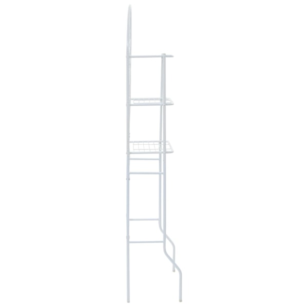 vidaXL Badrumshylla 60x33x174 cm vit Vit