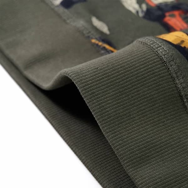 vidaXL Tröja för barn khaki 92 Grön