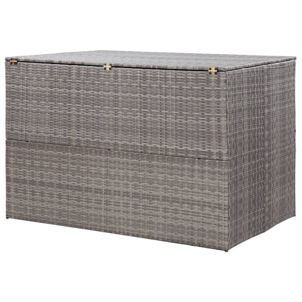vidaXL Dynbox grå 150x100x100 cm konstrotting grå