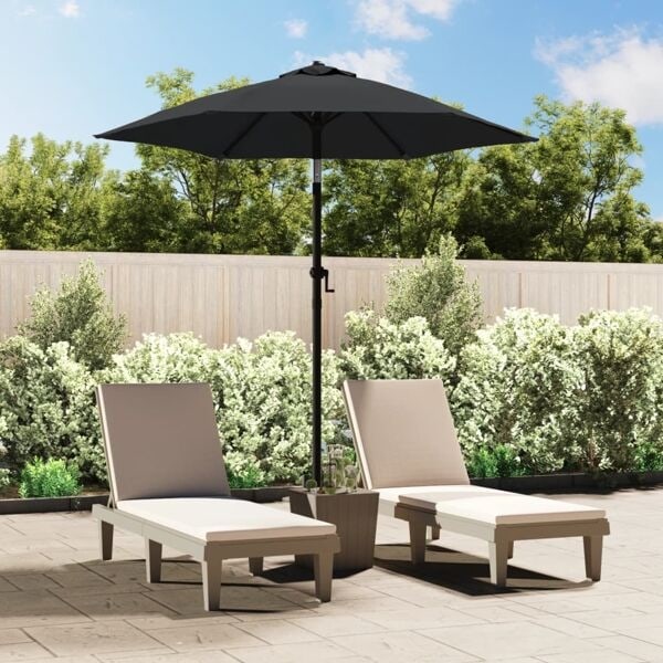 vidaXL Parasoll antracit 200x224 cm aluminium Antracit