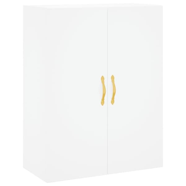 vidaXL Väggskåp vit 69,5x34x90 cm Vit