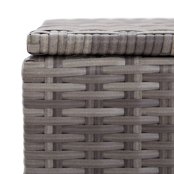 vidaXL Dynbox grå 120x50x60 cm konstrotting grå