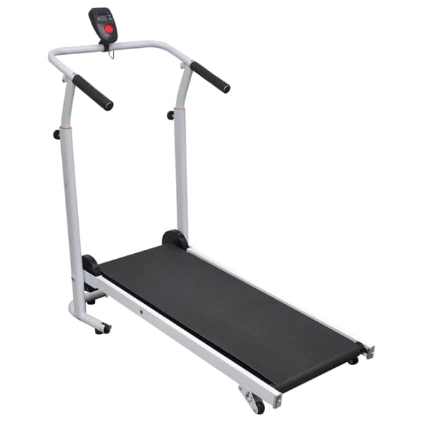 vidaXL Fällbart Löpband Mini 93 x 36 cm Svart Svart