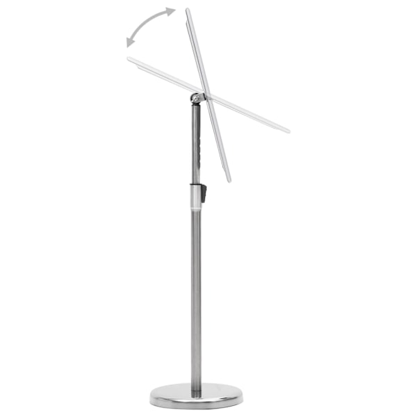 vidaXL Skyltställ A3 silver aluminiumlegering Silver