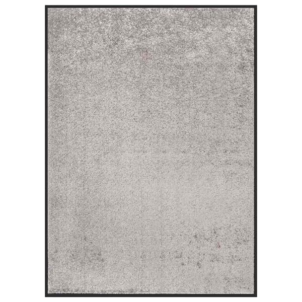 vidaXL Dörrmatta grå 60x80 cm grå