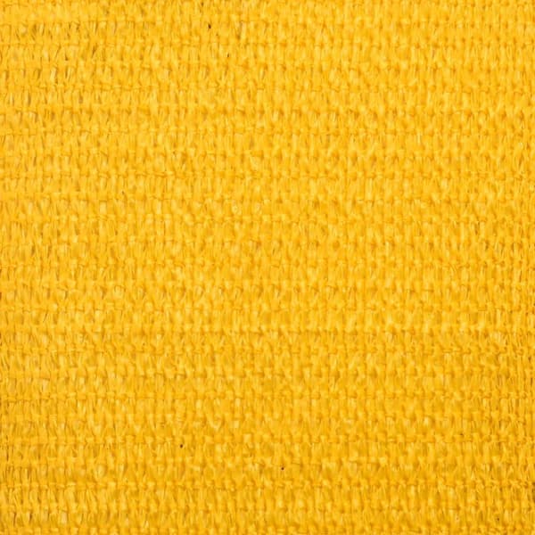 vidaXL Solsegel 160 g/m² rektangulär gul 2x3,5 m HDPE Gul