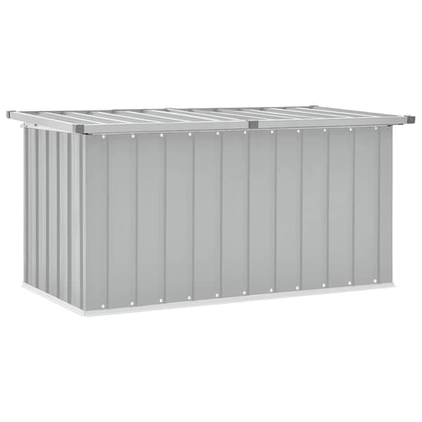 vidaXL Dynbox grå 129x67x65 cm grå