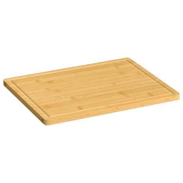 vidaXL Skärbräda 40x30x1,5 cm bambu Brun
