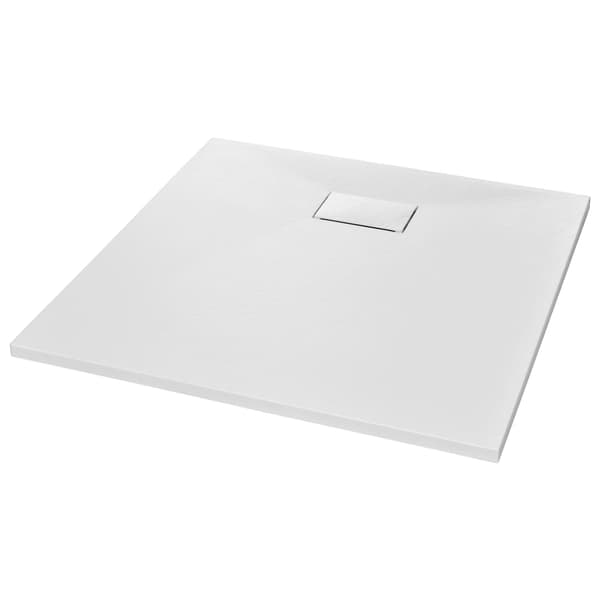 vidaXL Duschkar SMC vit 80x80 cm Vit
