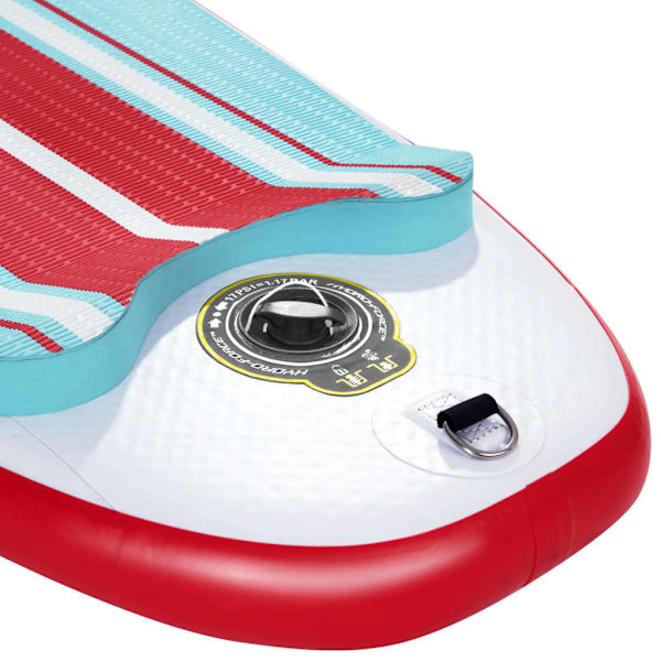 Bestway Uppblåsbar SUP-bräda Hydro-Force Compact Surf 8 243x57x7 cm Flerfärgsdesign